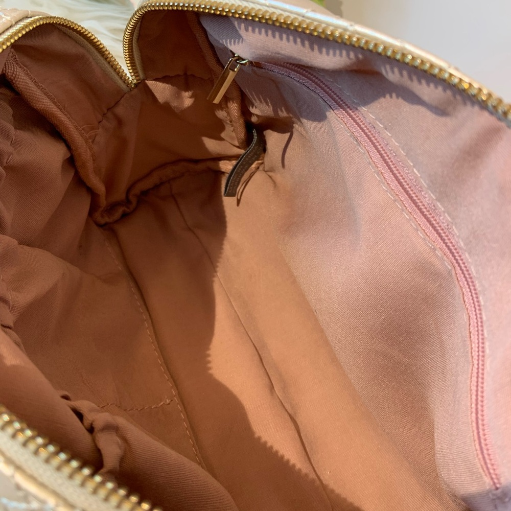 Vince Camuto Quilted Cosmetic Bag - Picture 4 of 8